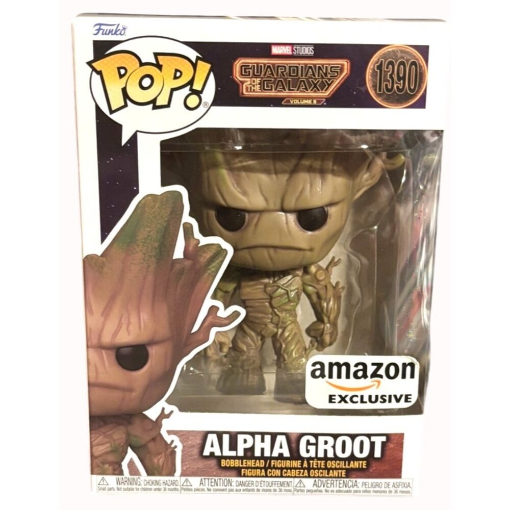 Funko Pop Marvel Guardians Of The Galaxy Vol. 3 Alpha Groot #1390 Collectible